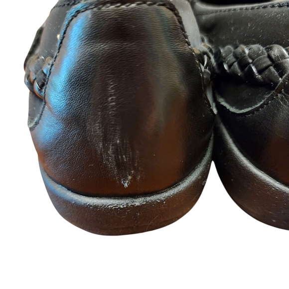 Aetrex Annie Mary Jane Black Leather Shoes Size 10 Wide - Picture 7 of 11